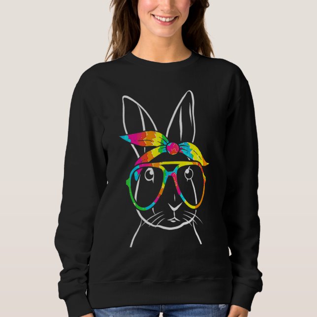 Sudadera Bunny Face Sunday Chocolate Egny Rabbit Easte (Anverso)