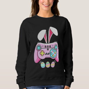 Sudadera Bunny Gaming Controller Video Game Gamer Easter Da