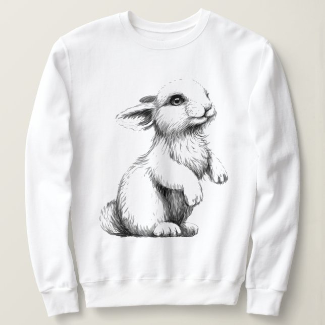 Sudadera Bunny Love Sweatshirt (Anverso del diseño)