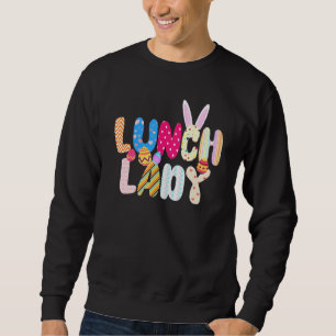 Sudadera Bunny Lunch Lady Funny Egy Easter Day