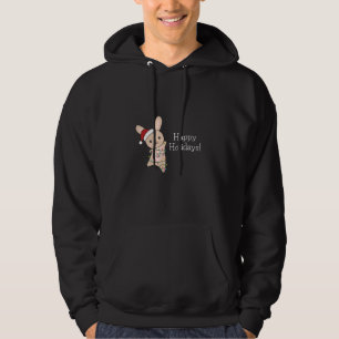 Sudadera Bunny Merry Christmas Winter Animals Rabbits