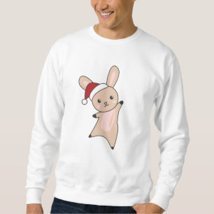 Sudadera Bunny Merry Christmas Winter Animals Rabbits