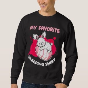 Sudadera Bunny Mi Dormido Favorito Conejo Animal Dormido