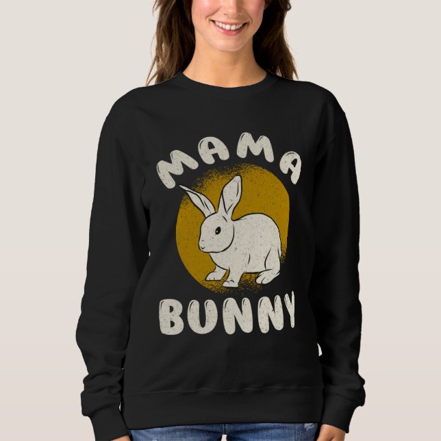 Sudadera Bunny Mom Bunny Easter Friends Mother Easter (Anverso)