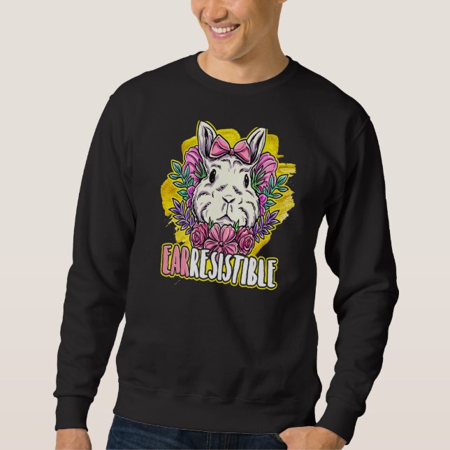 Sudadera BUNNY RABBIT Premium RESISTIBLE AL OÍDO (Anverso)