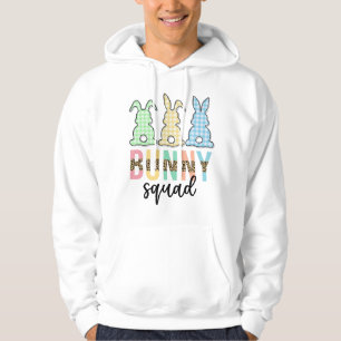 Sudadera Bunny Squad   Caza de huevos de Pascua Conejito