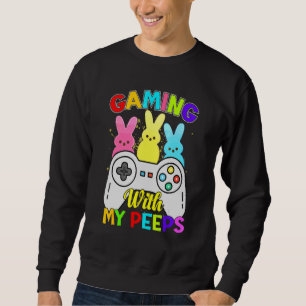 Sudadera Bunny Video Game Controller Easter Day Gamer Boys