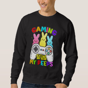 Sudadera Bunny Video Game Controller Easter Day Gamer Boys