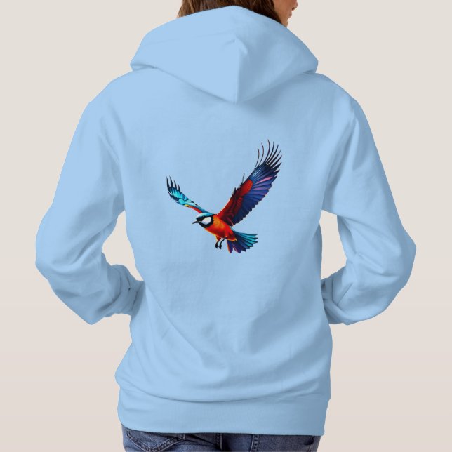 Sudadera Bunte Möwe im Flug (Reverso)