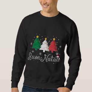Sudadera Buon Natale Árbol italiano de Navidad - Navidad