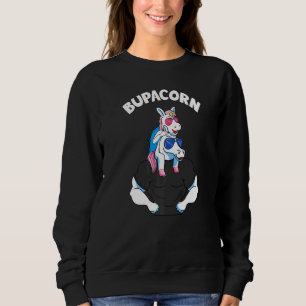 Sudadera Bupacorn 1 Niño Bupa Unicornio Rosa Nieta