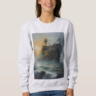Sudadera Buque fantasma, barco pirata,