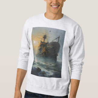 Sudadera Buque fantasma, barco pirata,