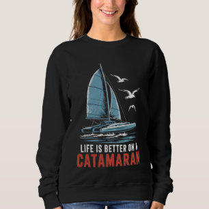 Sudadera Buque Vela Vela Amantes Capitán Vela Sa