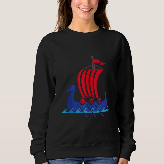 Sudadera Buque velero noruego Noruega (Anverso)