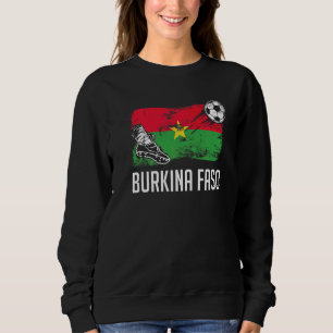 Sudadera Bur, equipo de fútbol burkinés de la bandera de Bu