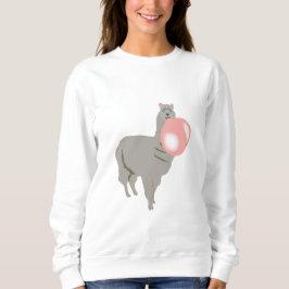 Sudadera Burbble Gum Llama a burbuja