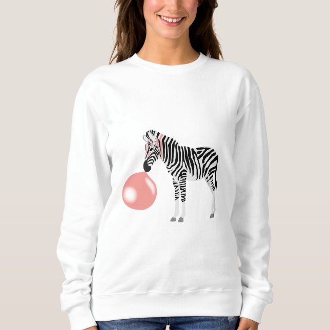 Sudadera Burbuja Gum Zebra (Anverso)