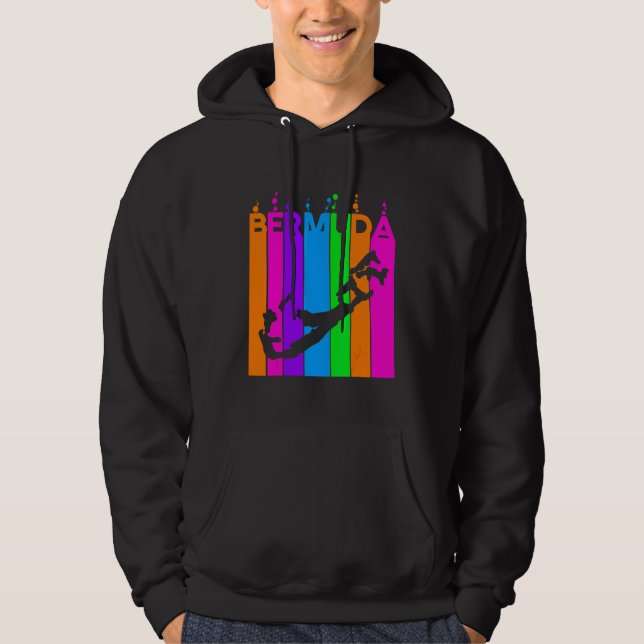 Sudadera Burbujas Coloridas de Bermudas (Anverso)