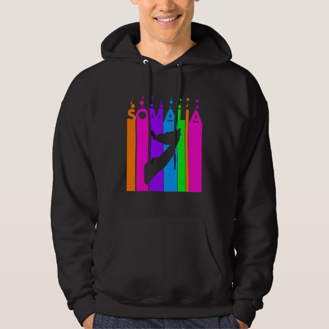 Sudadera Burbujas Coloridas de Somalia (Anverso)
