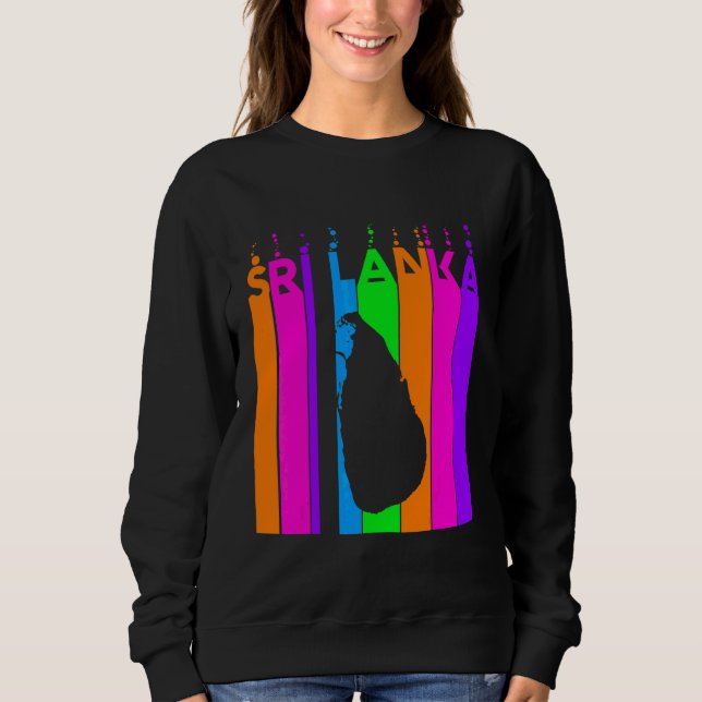 Sudadera Burbujas Coloridas de Sri Lanka (Anverso)