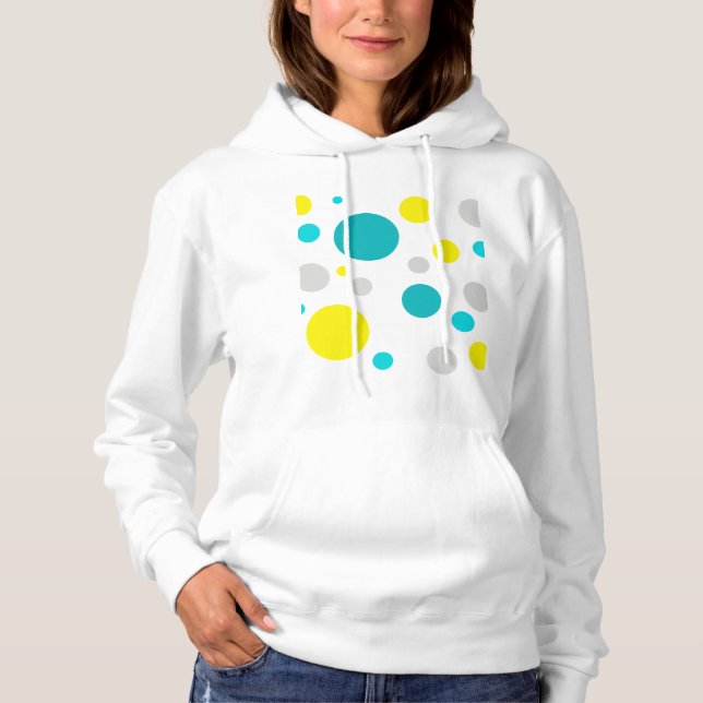 Sudadera Burbujas coloridas y afortunadas (Anverso)