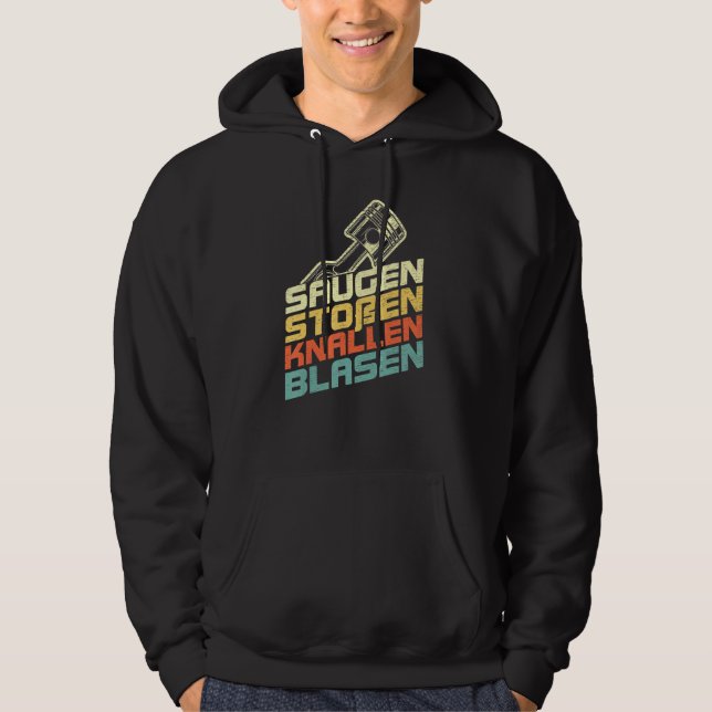 Sudadera Burbujas de Golpe de Succión Para Mecánicos de Aut (Anverso)