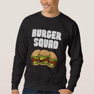 Sudadera Burger Graciosa Para Hombres Mujeres Hamburguesa C