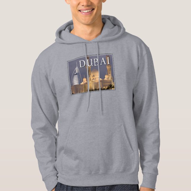 Sudadera Burj al Arab | Mezquita en Dubai por la noche (Anverso)