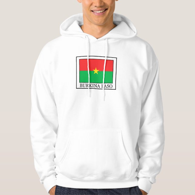 Sudadera Burkina Faso Hoodie (Anverso)