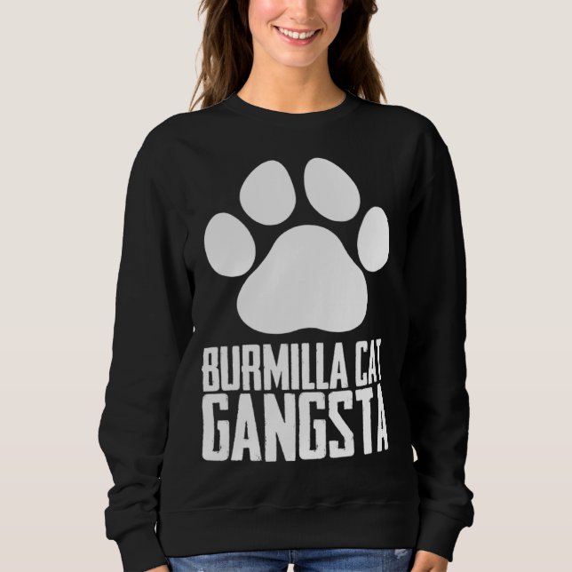 Sudadera Burmilla  Burmilla cat  Burmilla mom  3 (Anverso)