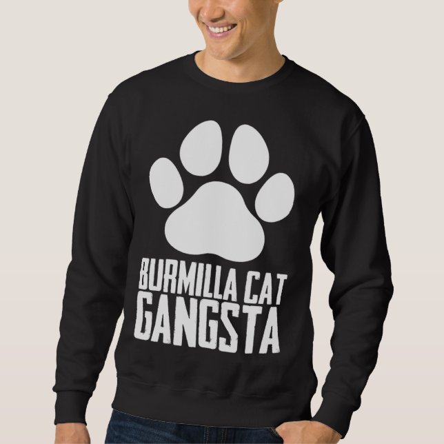 Sudadera Burmilla  Burmilla cat  Burmilla mom  3 (Anverso)