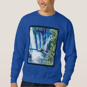 Sudadera Burney Falls, Poster de CA