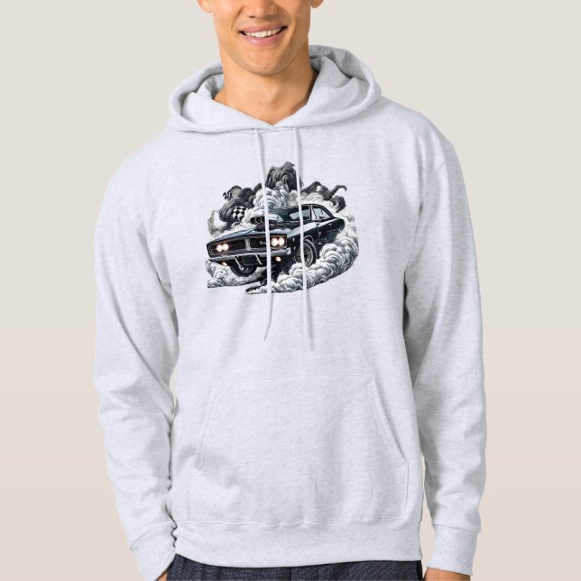 Sudadera Burnout Beast Classic Muscle (Anverso)