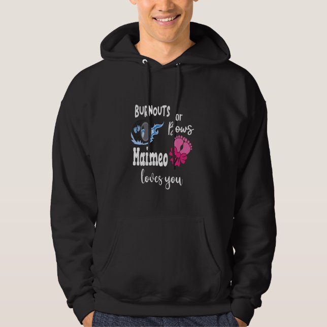Sudadera Burnouts o Bows Maimeo te ama Irlanda Gr (Anverso)