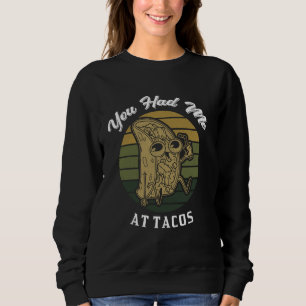 Sudadera Burrito mexicano de cocina de tortilla mexicana Ta