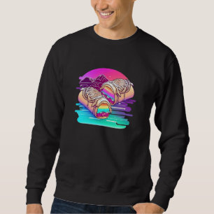 Sudadera Burritos con un ambiente futurista para un toque m