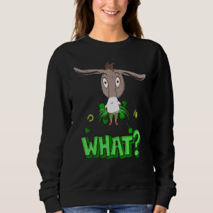 Sudadera Burro Cheeky come Leprechaun Irlandés St Patrick's