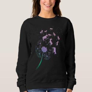 Sudadera Burro Diente de León Granjero Animal de Granja