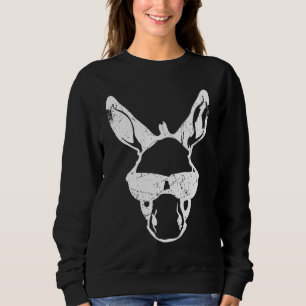 Sudadera Burro Genial Con Gafas De Sol T I Divertido