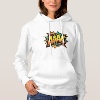 Sudadera Burst de historietas: ¡AAAL! Sweatshirt de Pop Art