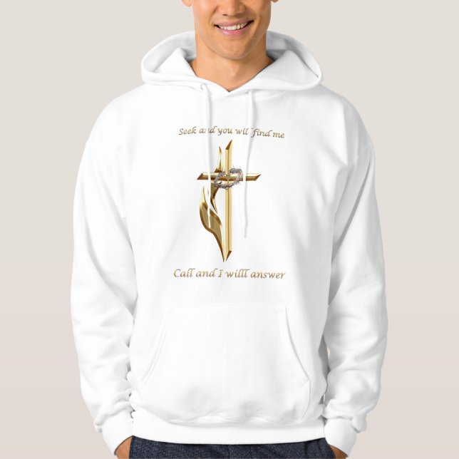 Sudadera Buscar al Señor (Anverso)