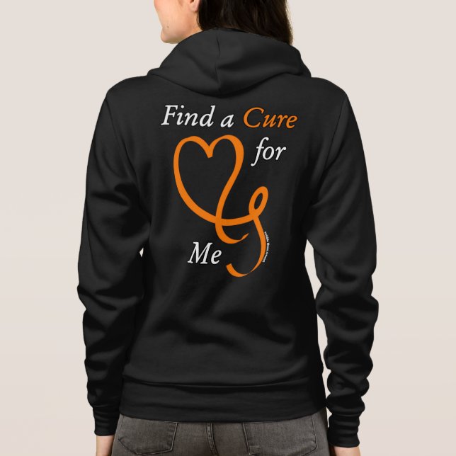 Sudadera Buscar una cura/corazón/mí...RSD/CRPS (Reverso)