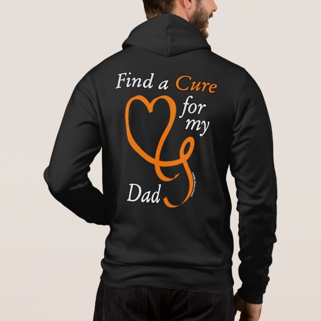 Sudadera Buscar una cura/corazón/papá...RSD/CRPS (Reverso)