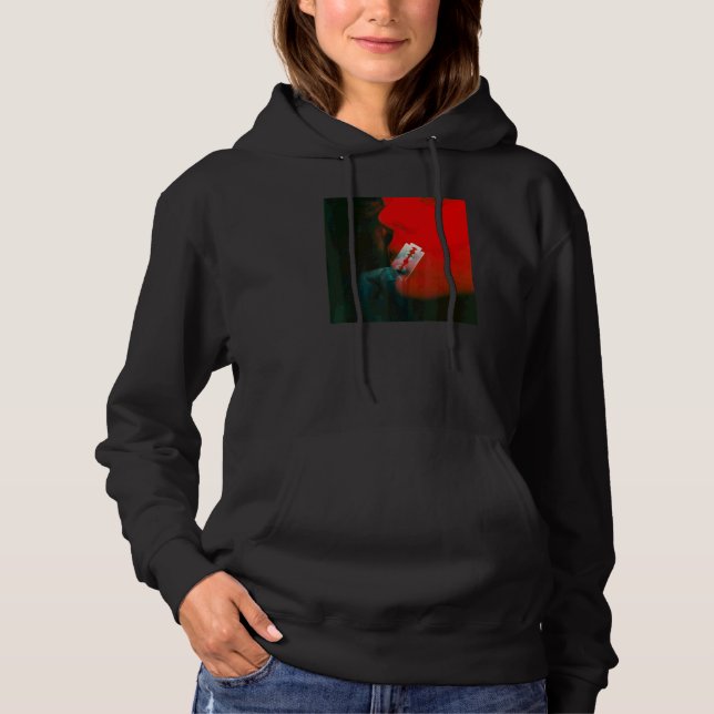 Sudadera Bush u2013 Más que máquinas cara negra (Anverso)
