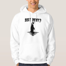Sudadera But Why Penguin, Penguin Walking Graphic