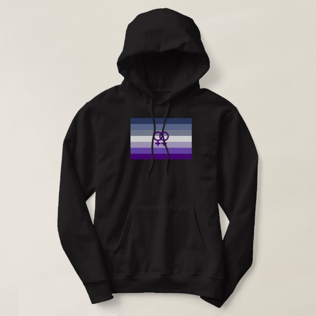 Sudadera Butch Lesbian Love WLW Primen (Diseño del anverso)