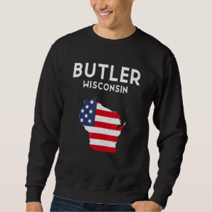 Sudadera Butler Wisconsin Estados Unidos Estados Unidos Via