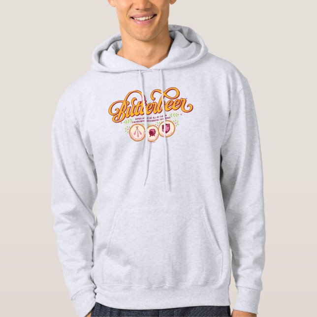 Sudadera BUTTERBEER™ Disponible en Tabernas Mágicas (Anverso)