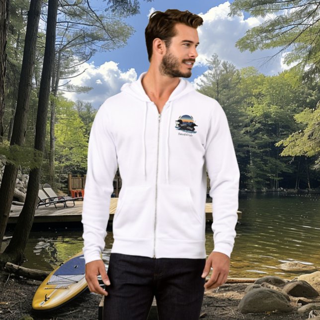 Sudadera Butterfield Lake Loon Pair (Subido por el creador)